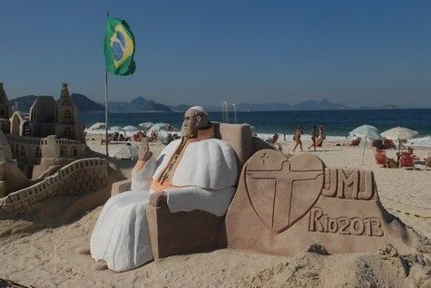 *Les JMJ Journées Mondiale Jeunesse - Le pape/2013-RIO*