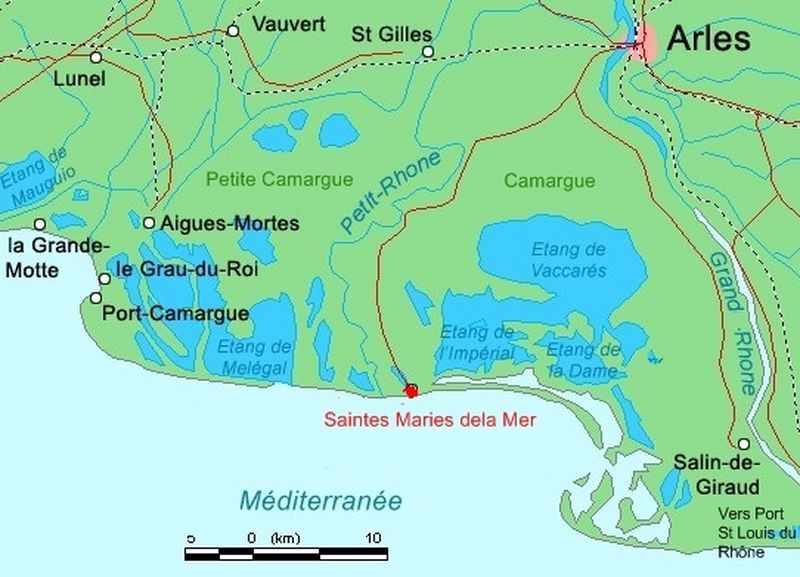 CAMARGUE / Belle région § Mer,Chevaux-Taureaux/Traditions