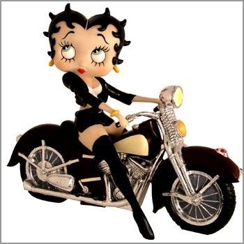 *Un tour en moto,Betty Boop - Humour - Bon après-midi*