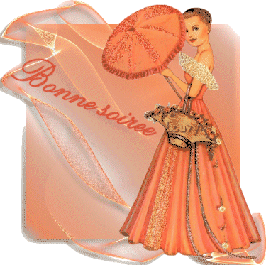 OrangéeBelle robe/ belle femme-Romantic&Bonne Soirée